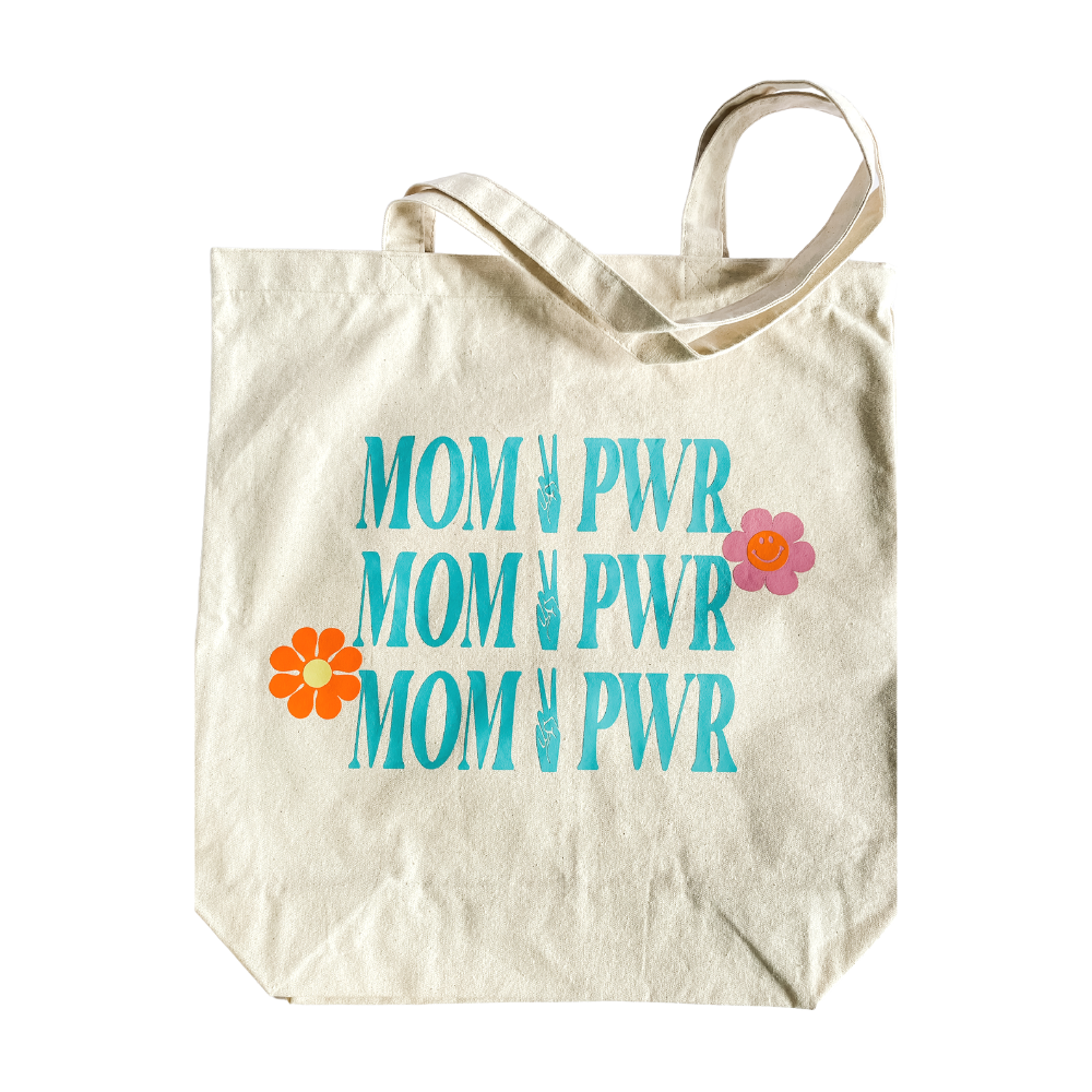 Mom Power Tote Bag