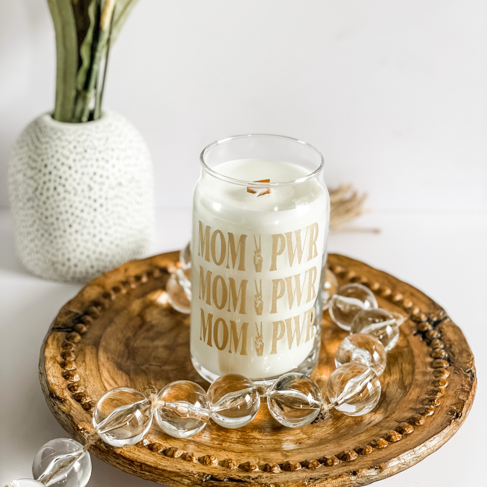 mom power candle