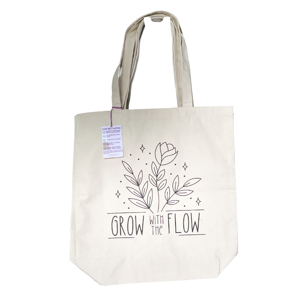 Grow with the Flow Tote Bag